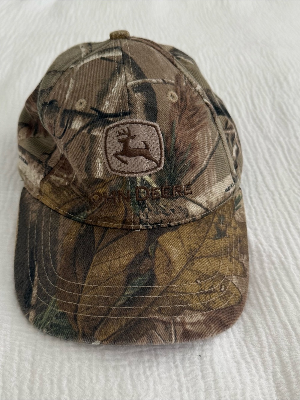 John Deere Brown Camo Hat